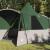 Cort Teepee Verde 720 x 465 x 295 cm Poliester 185T cu strat PU GartenMobel Dekor