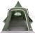 Cort Teepee Verde 545 x 450 x 295 cm Poliester 185T cu strat PU GartenMobel Dekor