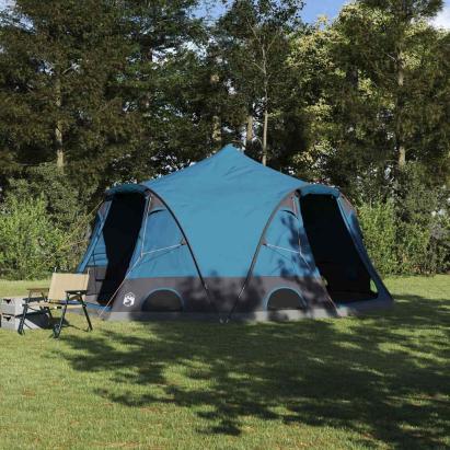 Cort cu dome cu acoperiș albastru 505 x 450 x 248 cm GartenMobel Dekor