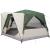 Tent Cabină cu acoperiș cu depozitare Verde 400 x 350 x 212 cm GartenMobel Dekor