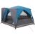 Tent Cabină cu acoperiș albastru 400 x 350 x 212 cm GartenMobel Dekor
