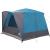 Tent Cabină cu acoperiș albastru 400 x 350 x 212 cm GartenMobel Dekor