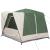 Tent Cabină cu acoperiș Verde și alb 333 x 317 x 194 cm GartenMobel Dekor