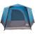 Tent Cabină cu acoperiș Albastru și Gri 333 x 317 x 194 cm GartenMobel Dekor