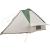 Cort Teepee cu acoperiș Verde și alb 490 x 410 x 210 cm GartenMobel Dekor
