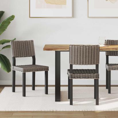 Negru spălat 45 x 55 x 84 cm GartenMobel Dekor