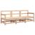 Set mobilier de grădină, 3 piese, lemn masiv de pin GartenMobel Dekor