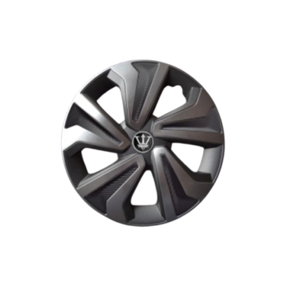 Set 4 capace roti Evo culoare negru gri antracit 15 inch Cod: WK1-1GR-15 Automotive TrustedCars
