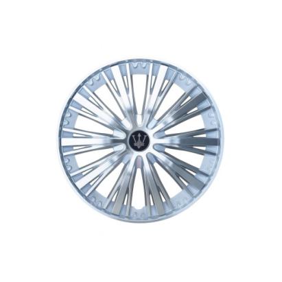 Set 4 capace roti Evo culoare argintiu 15 inch Cod: WM0-3SL-15 Automotive TrustedCars