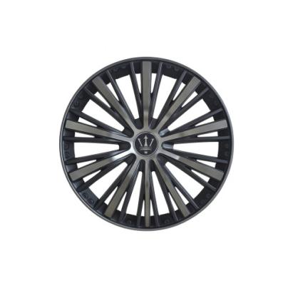 Set 4 capace roti Evo culoare negru gri antracit 15 inch Cod: WM1-1GR-15 Automotive TrustedCars