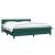 Pat box spring cu saltea, verde închis, 180x220 cm, catifea GartenMobel Dekor