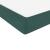 Pat cu arcuri cu saltea și LED, verde închis, 160x210 cm, catifea GartenMobel Dekor