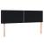 Pat box spring cu saltea, negru, 160x210 cm, catifea GartenMobel Dekor