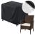 Husa mobilier gradina, impermeabila, cu protectie UV, 70x70x125cm, negru Household NewTrend