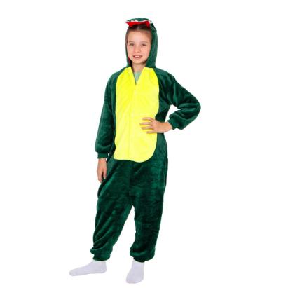 Pijama tip salopeta pentru copii, model Dragon, marime 120-130cm Household NewTrend