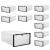 Set 10 cutii organizare pentru pantofi, 30x21x12, transparent Household NewTrend