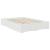 Cadru de pat cu sertar Alb 140 x 190 cm Lemn compozit GartenMobel Dekor