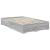 Cadru de pat cu sertar Gri Sonoma 120 x 200 cm Lemn compozit GartenMobel Dekor