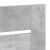 Cadru de pat cu sertar Gri din beton 90 x 190 cm Lemn compozit GartenMobel Dekor