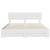 Cadru de pat cu headboard Alb 200 x 200 cm Lemn compozit GartenMobel Dekor