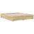 Cadru de pat cu sertar Stejar Sonoma 200 x 200 cm Lemn compozit GartenMobel Dekor