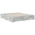 Cadru de pat cu sertar Gri din beton 200 x 200 cm Lemn compozit GartenMobel Dekor