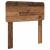 Cadru de pat cu headboard Lemn vechi 100 x 200 cm Lemn compozit GartenMobel Dekor