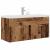 Dulap de Baie Lemn Vechi 100 x 38,5 x 46 cm Lemn compozit GartenMobel Dekor