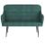 Bancă, verde închis, 110x76x80 cm, catifea GartenMobel Dekor