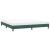 Cadru de pat fără saltea Verde închis 180x220 cm catifea GartenMobel Dekor