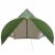 Cort Teepee cu acoperiș Verde și gri 600 x 600 x 347 cm GartenMobel Dekor