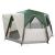 Tent Cabină cu acoperiș cu depozitare Verde 425 x 396 x 222 cm GartenMobel Dekor