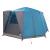 Tent Cabină cu acoperiș albastru 425 x 396 x 222 cm GartenMobel Dekor