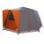 Tent Cabină cu acoperiș Gri și Portocalie 425 x 396 x 222 cm GartenMobel Dekor
