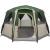 Tent Cabină cu acoperiș Verde și alb 320 x 320 x 203 cm GartenMobel Dekor