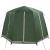 Tent Cabină cu acoperiș Verde și alb 320 x 320 x 203 cm GartenMobel Dekor