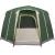 Tent Cabină cu acoperiș Verde și alb 320 x 320 x 203 cm GartenMobel Dekor