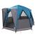 Tent Cabină cu acoperiș Albastru și Gri 320 x 320 x 203 cm GartenMobel Dekor