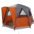 Tent Cabină cu acoperiș Gri și Portocalie 320 x 320 x 203 cm GartenMobel Dekor