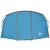 Cort tunel cu acoperiș Albastru și Gri 318 x 275 x 140 cm GartenMobel Dekor