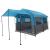 Cort de Familie cu acoperiș Albastru și Gri 324 x 255 x 230 cm GartenMobel Dekor