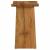 Scaun de baie Maro 50 x 29,5 x 50,5 cm Lemn solid de tec GartenMobel Dekor
