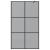 Zid de duș walk-in Negru 115 x 195 cm sticlă securizată GartenMobel Dekor