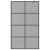 Zid de duș walk-in Negru 115 x 195 cm sticlă securizată GartenMobel Dekor