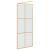 Zid de duș walk-in Auriu 80 x 195 cm sticlă securizată GartenMobel Dekor
