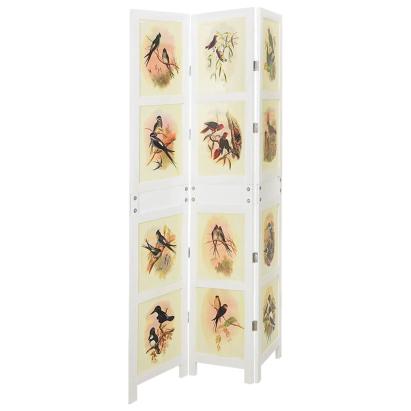 Panou Romdivider Alb 212 x 165 cm MDF GartenMobel Dekor