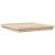 Cadru de pat natural 200 x 200 cm Lemn de pin masiv GartenMobel Dekor