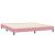 Pat box spring cu saltea, roz, 180x210 cm, catifea GartenMobel Dekor
