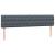 Pat box spring cu saltea, gri închis, 180x220 cm, catifea GartenMobel Dekor