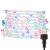 Lumină cu sfoară cu 2400 LED Multicolour 100 m PVC GartenMobel Dekor